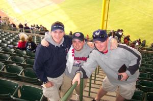 With Dave and Pete in 2005